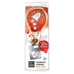 Lanterne volante voeux fusee