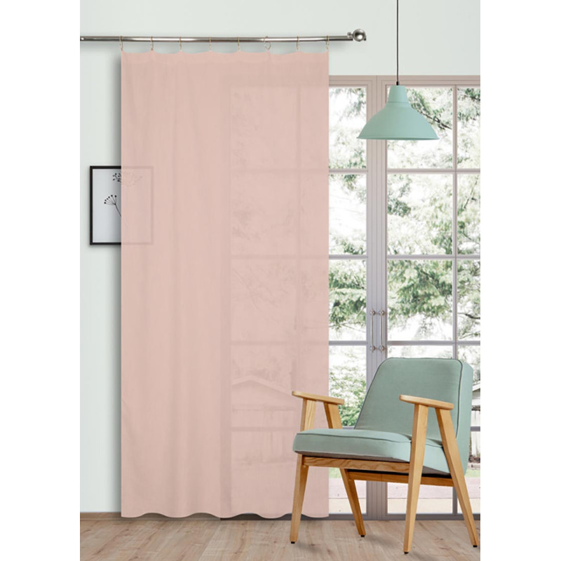 Rideau alma 140x240cm rose