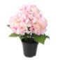 Hortensia artificiel en pot