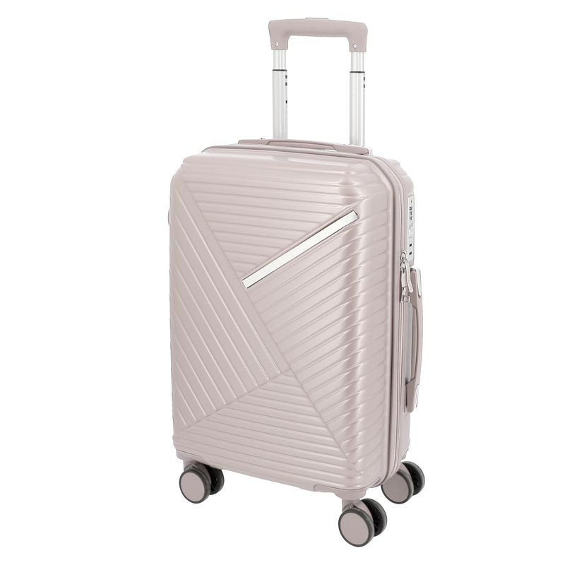 Valise  75cm chicago creme rose