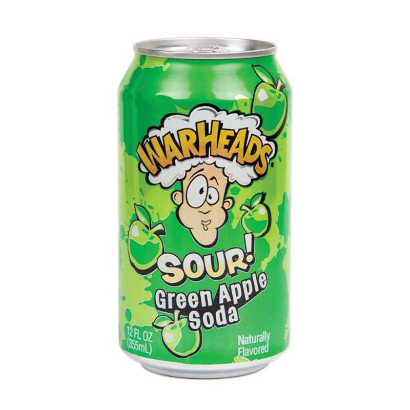 Warheads soda acidule pomme