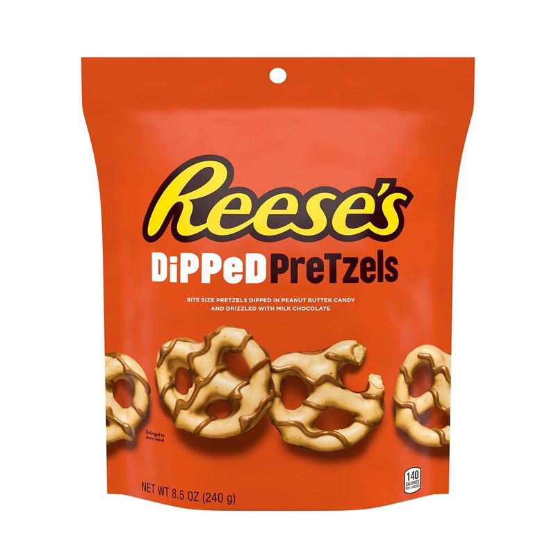 Bretzels dipped