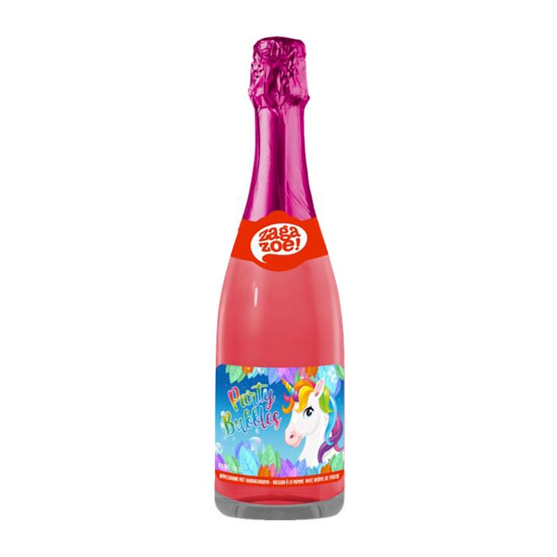 Boisson bubbles pomme framboise