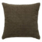 Coussin bouclette 45x45cm kaki