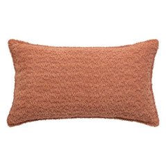 Coussin bouclette 30x50cm taupe