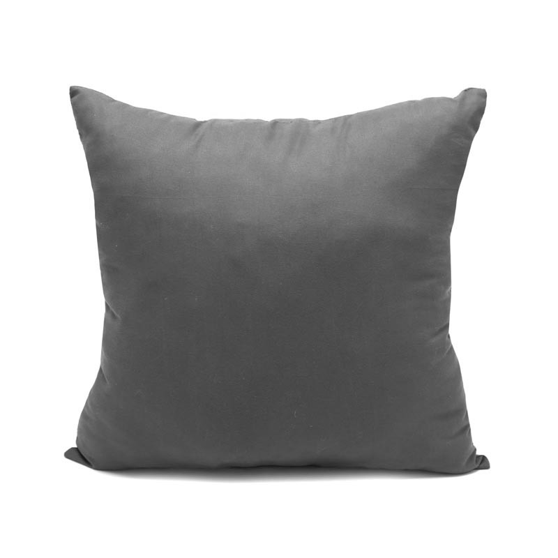 Coussin romy 38x38cm gris