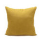 Coussin romy 38x38cm ocre