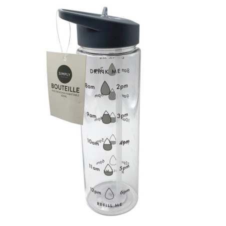 Bouteille dAeau grise timings