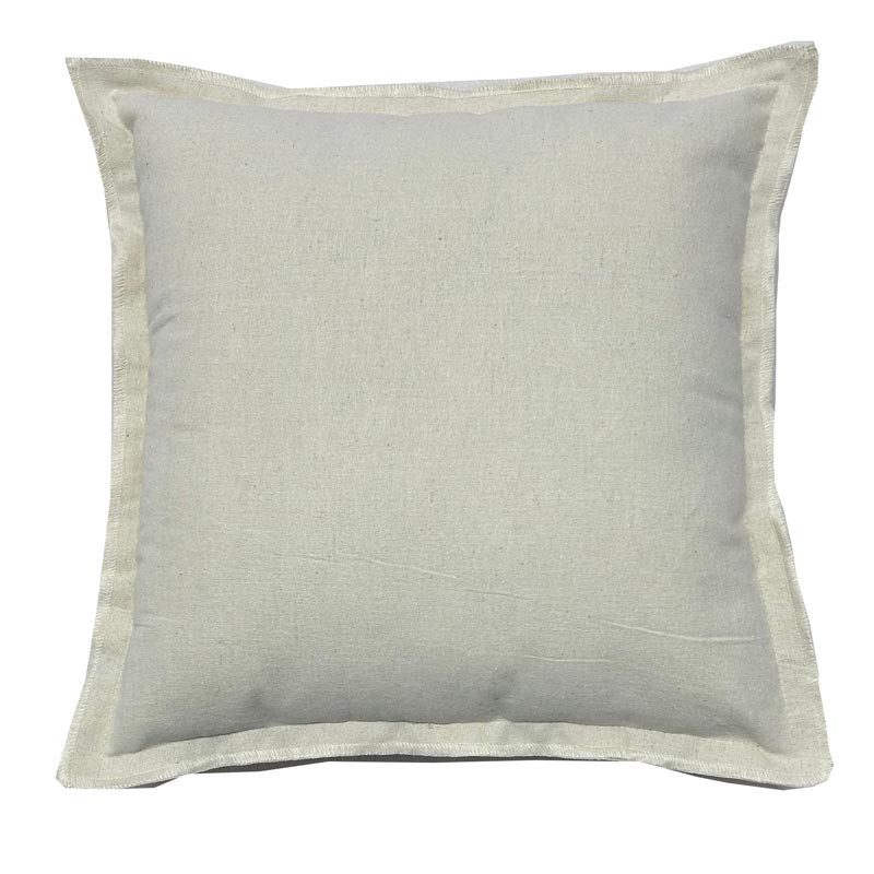 Coussin uni 38x38cm beige