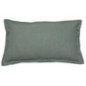 Coussin uni 28x48cm vert