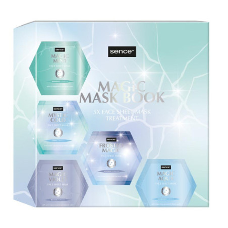 Coffret 5 masques en tissus 20ml