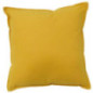 Coussin uni 38x38cm moutarde