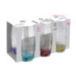 6 verres haut adora fond couleur