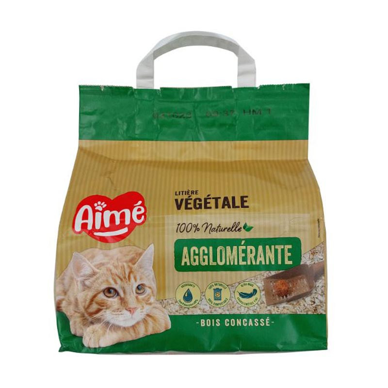 Litiere vegetale agglomerante