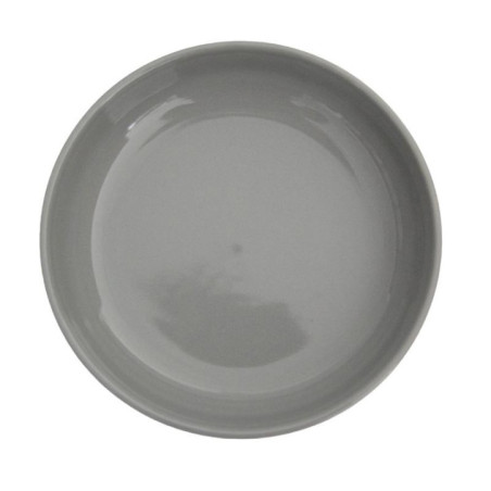 Assiette creuse gris d21.7cm