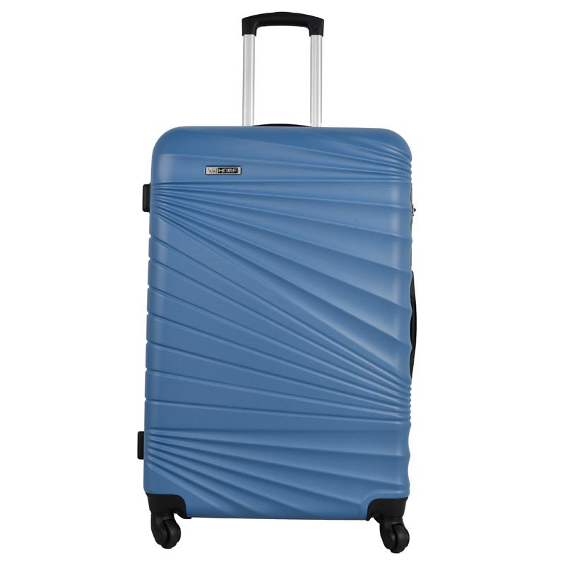 Valise 76 cm abs bleu royal