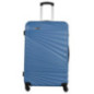 Valise 76 cm abs bleu royal