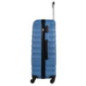 Valise 76 cm abs bleu royal