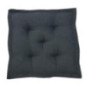 Coussin de sol 40x40x8cm gris fo