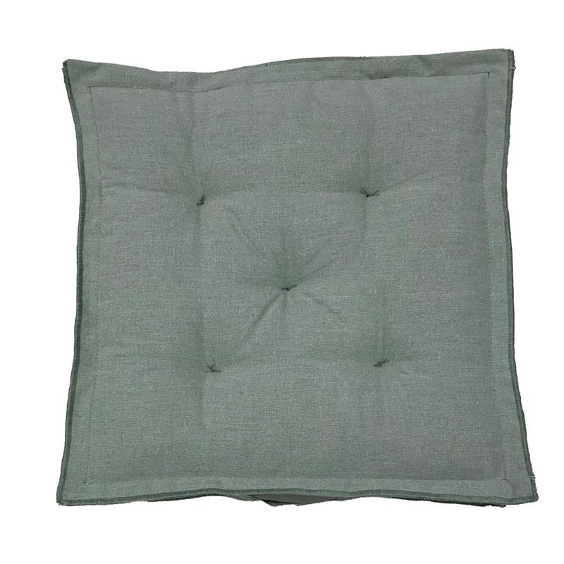 Coussin de sol 40x40x8cm vert