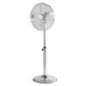 Ventilateur sur pied chrome