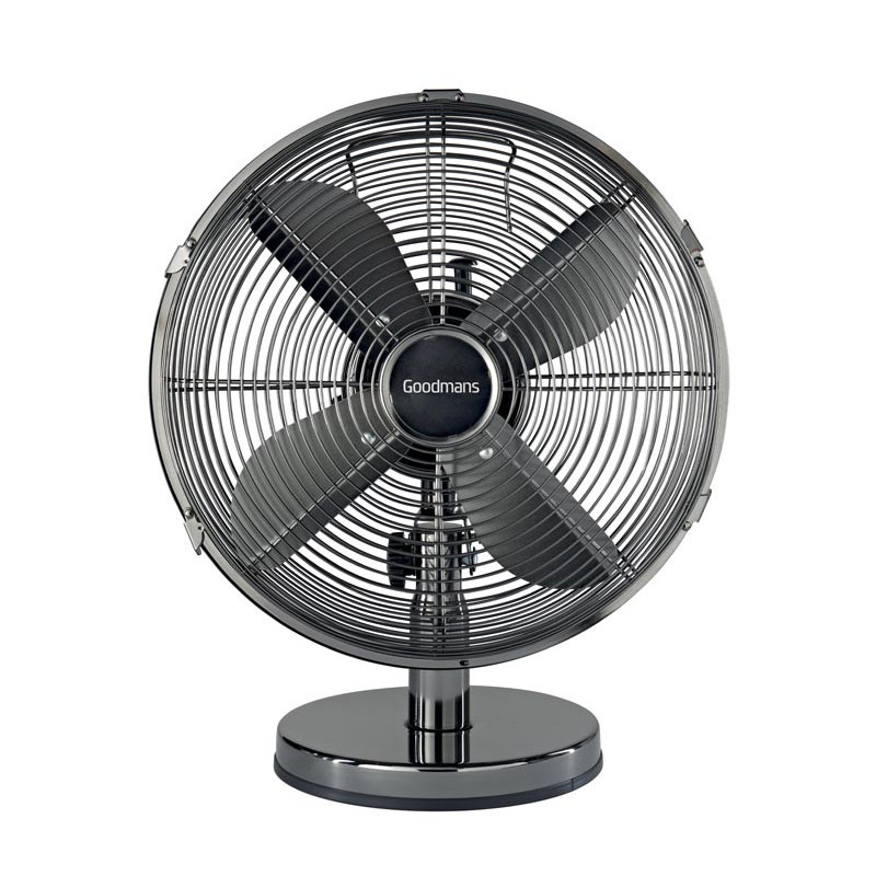 Ventilateur chrome 31cm 35w