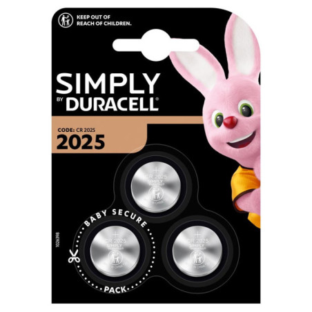 Pile duracell 2025 x3