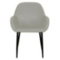 Fauteuil velours cotele beige x2