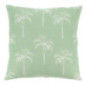 Coussin palm romy 38x38cm vert