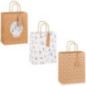Pack 3 sac cadeaux medium forest