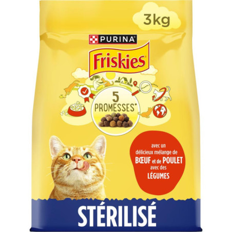 Friskies chat sterilise boeuf et