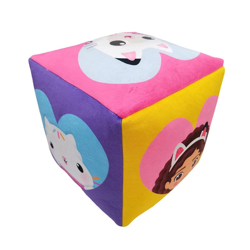 Coussin cube gaby 25x25cm