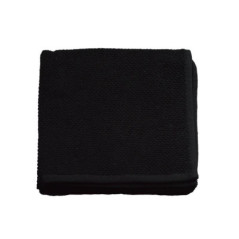 Serviette toilette 50x80 noir po