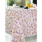 Nappe pvc floral 140x240cm rose/