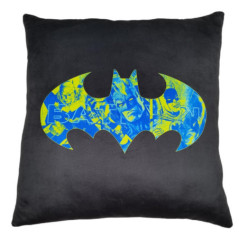 Coussin carre batman logo 40x40