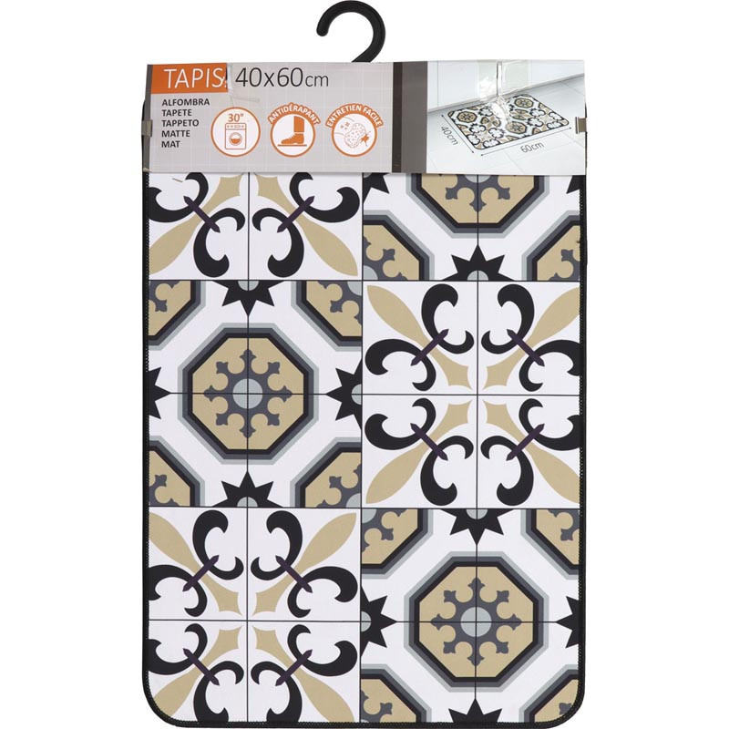 Tapis imp 40x60cm polyester - ca