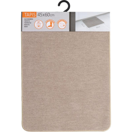 Tapis hexagone 45x60cm polyester