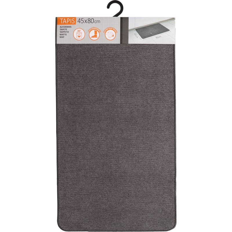 Tapis hexagone 45x80cm polyester