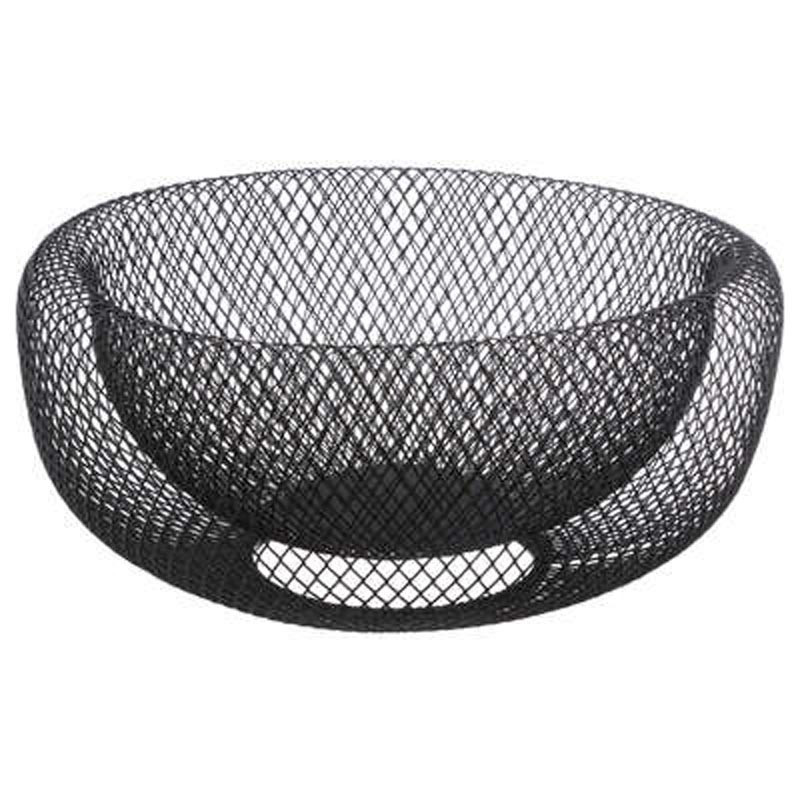 Corbeille a fruits 27cm noir