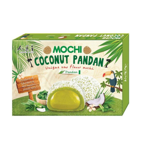 Mochi coconut pandan