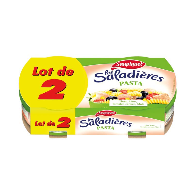 Salade pasta lot de 2