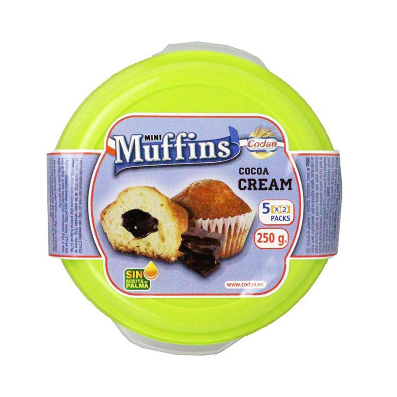 Codan mini muffins creme cacao