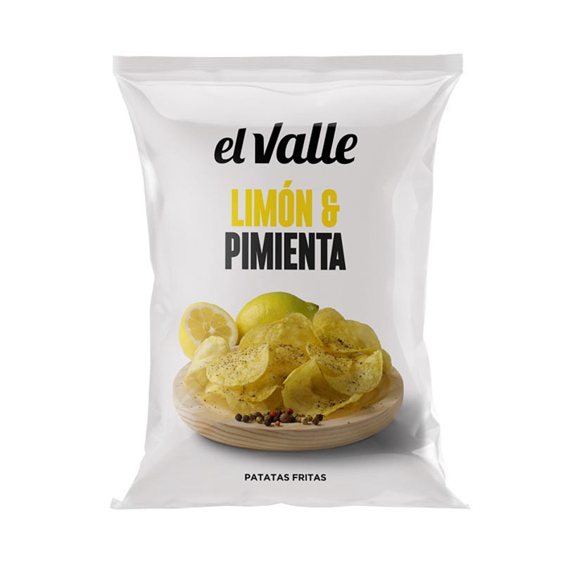 El valle chips citron poivre