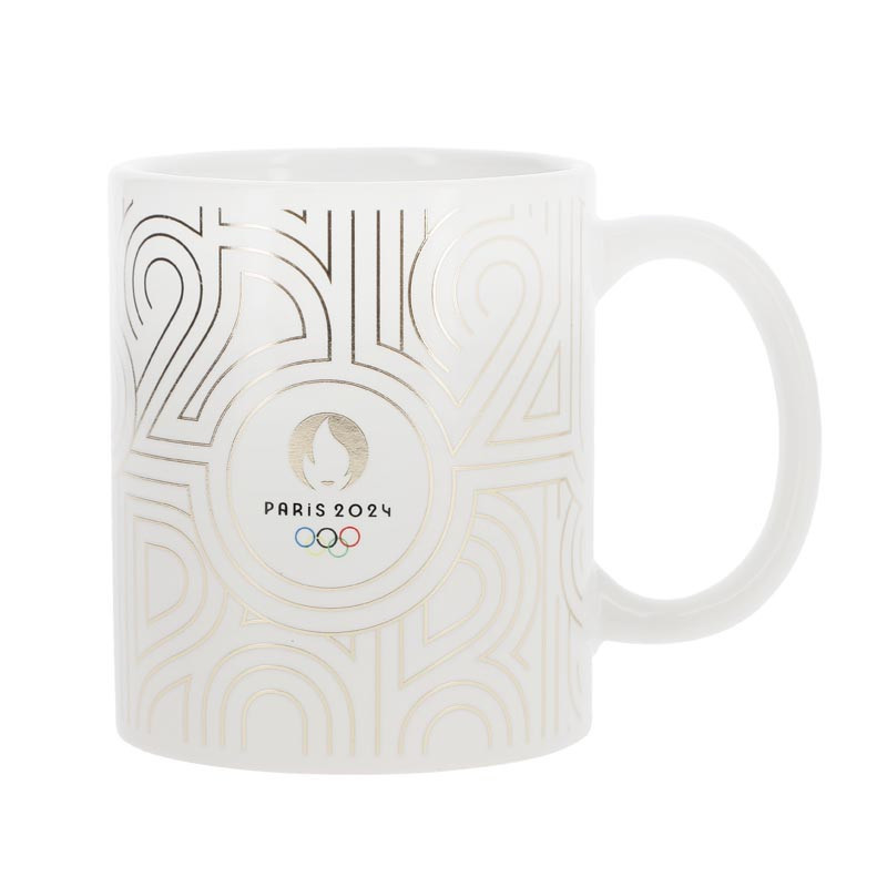 Mug ceramique art deco