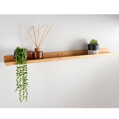 Etagere 80 cm bambou