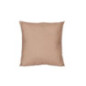 Coussin visage romy 38x38cm beig