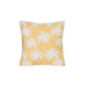 Coussin palm romy 38x38cm jaune