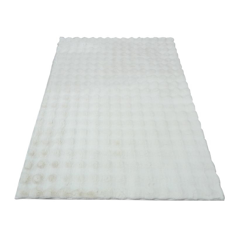 Tapis bubble 120x170cm creme