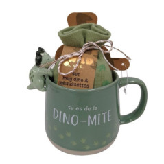 Set mug dino et chaussettes doud