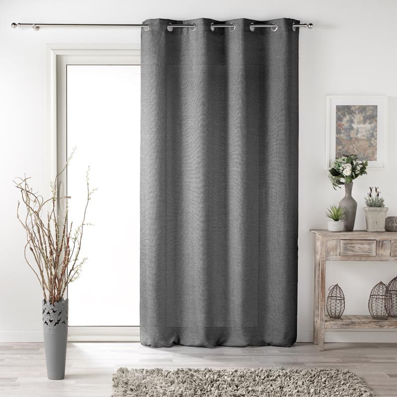 Rideau ashton 140x240cm gris